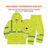 Glowear 8376k Lightweight Hv Rain Suit, Medium, Lime, Ships In 1-3 Business Days