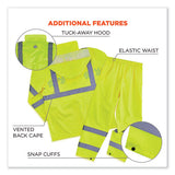 Glowear 8376k Lightweight Hv Rain Suit, Large, Lime, Ships In 1-3 Business Days