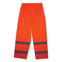 Glowear 8916 Class E Lightweight Hi-vis Rain Pants, Medium, Orange, Ships In 1-3 Business Days