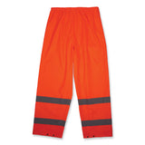 Glowear 8916 Class E Lightweight Hi-vis Rain Pants, X-large, Orange, Ships In 1-3 Business Days