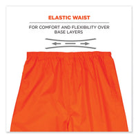 Glowear 8916 Class E Lightweight Hi-vis Rain Pants, X-large, Orange, Ships In 1-3 Business Days