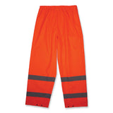 Glowear 8916 Class E Lightweight Hi-vis Rain Pants, 3x-large, Orange, Ships In 1-3 Business Days