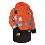 Glowear 8386 Class 3 Hi-vis Outer Shell Jacket, Polyester, Small, Orange, Ships In 1-3 Business Days