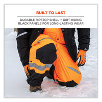 Glowear 8928 Class E Hi-vis Insulated Bibs, Small, Lime, Ships In 1-3 Business Days