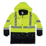 Glowear 8388 Class 3/2 Hi-vis Thermal Jacket Kit, 3x-large, Lime, Ships In 1-3 Business Days