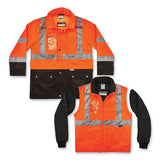 Glowear 8388 Class 3/2 Hi-vis Thermal Jacket Kit, 3x-large, Orange, Ships In 1-3 Business Days