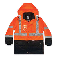 Glowear 8388 Class 3/2 Hi-vis Thermal Jacket Kit, 3x-large, Orange, Ships In 1-3 Business Days