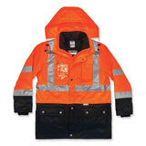 Glowear 8388 Class 3/2 Hi-vis Thermal Jacket Kit, 3x-large, Orange, Ships In 1-3 Business Days