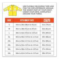 Glowear 8384 Class 3 Hi-vis Quilted Thermal Parka, Medium, Lime, Ships In 1-3 Business Days