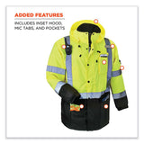Glowear 8384 Class 3 Hi-vis Quilted Thermal Parka, Large, Lime, Ships In 1-3 Business Days