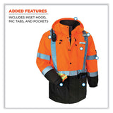 Glowear 8384 Class 3 Hi-vis Quilted Thermal Parka, Small, Orange, Ships In 1-3 Business Days