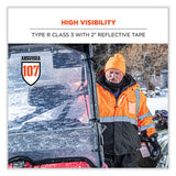 Glowear 8381 Class 3 Hi-vis 4-in-1 Quilted Bomber Jacket, Orange, Medium, Ships In 1-3 Business Days