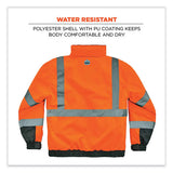 Glowear 8377 Class 3 Hi-vis Quilted Bomber Jacket, Orange, Medium, Ships In 1-3 Business Days