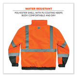 Glowear 8377 Class 3 Hi-vis Quilted Bomber Jacket, Orange, 3x-large, Ships In 1-3 Business Days