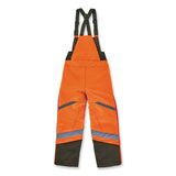 Glowear 8928 Class E Hi-vis Insulated Bibs, Medium, Orange, Ships In 1-3 Business Days