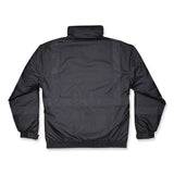 Glowear 8377ev Non-certified Hi-vis Quilted Bomber Jacket, Black, 2x-large, Ships In 1-3 Business Days