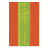 Glowear 8140ba Class 1 Breakaway Sash, Polyester, 3x-large Plus, Orange