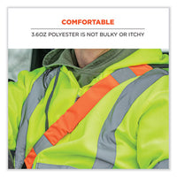 Glowear 8004 Hi-vis Seat Belt Cover, 6" X 18.5", Lime, Ships In 1-3 Business Days