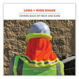 Glowear 8005 Hi-vis Hard Hat Neck Shade, 20 X 12.5, Orange, Ships In 1-3 Business Days