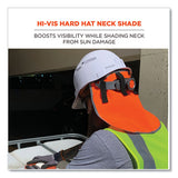 Glowear 8006 Hi-vis Hard Hat Neck Shade, 12.25 X 10.5, Orange, Ships In 1-3 Business Days