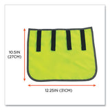 Glowear 8006 Hi-vis Hard Hat Neck Shade, 12.25 X 10.5, Lime, Ships In 1-3 Business Days