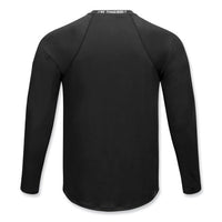 N-ferno 6436 Long Sleeve Lightweight Base Layer Shirt, Large, Black, Ships In 1-3 Business Days