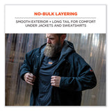 N-ferno 6436 Long Sleeve Lightweight Base Layer Shirt, Large, Black, Ships In 1-3 Business Days