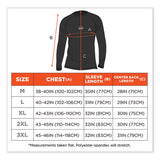 N-ferno 6436 Long Sleeve Lightweight Base Layer Shirt, 2x-large, Black, Ships In 1-3 Business Days