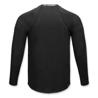 N-ferno 6436 Long Sleeve Lightweight Base Layer Shirt, 3x-large, Black, Ships In 1-3 Business Days