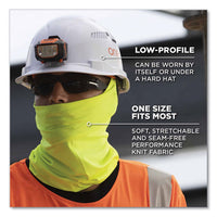 Chill-its 6487 Cooling Performance Knit Multi-band, Polyester/spandex, One Size, Hi-vis Lime, Ships In 1-3 Business Days