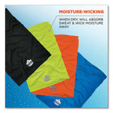 Chill-its 6487 Cooling Performance Knit Multi-band, Polyester/spandex, One Size, Hi-vis Lime, Ships In 1-3 Business Days