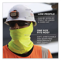 Chill-its 6487 Cooling Performance Knit Multi-band, Polyester/spandex, One Size, Hi-vis Orange, Ships In 1-3 Business Days