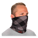 Chill-its 6485 Multi-band, Polyester, One Size Fits Most, Gray Buffalo Plaid, Ships In 1-3 Business Days