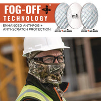Skullerz Thor Anti-scratch/enhanced Anti-fog Safety Glasses, Black Frame, In/outdoor Polycarbonate Lens,ships In 1-3 Bus Days