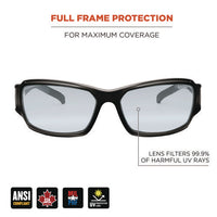 Skullerz Thor Anti-scratch/enhanced Anti-fog Safety Glasses, Black Frame, In/outdoor Polycarbonate Lens,ships In 1-3 Bus Days
