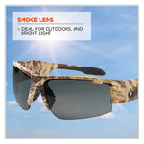 Skullerz Dagr Safety Glasses, Kryptek Highlander Nylon Impact Frame, Smoke Polycarbonate Lens, Ships In 1-3 Business Days