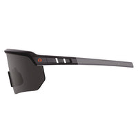 Skullerz Aegir Safety Glasses, Matte Black Nylon Impact Frame, Smoke Polycarbonate Lens, Ships In 1-3 Business Days