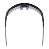 Skullerz Aegir Safety Glasses With Mirrored Lenses, Matte Black Frame, Blue Mirror Polycarbonate Lens, Ships In 1-3 Bus Days