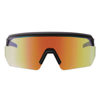 Skullerz Aegir Anti-scratch Enhanced Anti-fog Safety Glasses, Black Frame, Orange Mirror Polycarb Lens, Ships In 1-3 Bus Days
