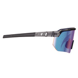 Skullerz Aegir Safety Glasses With Mirrored Lenses, Clear Smoke Frame, Blue Mirror Polycarbonate Lens, Ships In 1-3 Bus Days