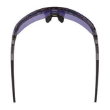 Skullerz Aegir Safety Glasses With Mirrored Lenses, Clear Smoke Frame, Blue Mirror Polycarbonate Lens, Ships In 1-3 Bus Days
