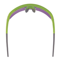 Skullerz Aegir Anti-scratch/anti-fog Safety Glasses, Lime Nylon Impact Frame, Purple Mirror Lens, Ships In 1-3 Bus Days