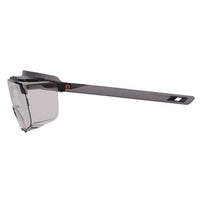 Skullerz Osmin Safety Glasses, Matte Black Polycarbonate Frame, Indoor/outdoor Polycarbonate Lens, Ships In 1-3 Business Days
