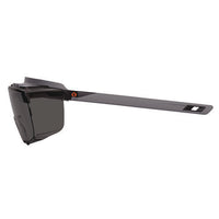 Skullerz Osmin Anti-scratch/anti-fog Safety Glasses, Matte Black Polycarb Frame, Smoke Polycarb Lens, Ships In 1-3 Bus Days