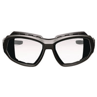 Skullerz Loki Anti-scratch/anti-fog Convert Safety Spoggles,strap, Matte Black Frame, Clear Poly Lens, Ships In 1-3 Bus Days