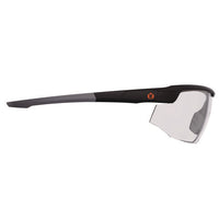 Skullerz Skoll Anti-scratch/anti-fog Safety Glasses, Matte Black Nylon Frame, Clear Polycarb Lens, Ships In 1-3 Bus Days