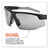 Skullerz Skoll Safety Glasses, Matte Black Nylon Impact Frame, Smoke Polycarbonate Lens, Ships In 1-3 Business Days