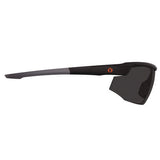 Skullerz Skoll Anti-scratch/anti-fog Safety Glasses, Matte Black Nylon Frame, Smoke Polycarb Lens, Ships In 1-3 Bus Days