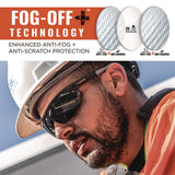 Skullerz Skoll Anti-scratch/anti-fog Safety Glasses, Matte Black Nylon Frame, Smoke Polycarb Lens, Ships In 1-3 Bus Days