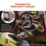 Skullerz Modi Otg Anti-scratch And Enhanced Anti-fog Safety Goggles Replacement Lens, Clear, Ships In 1-3 Business Days